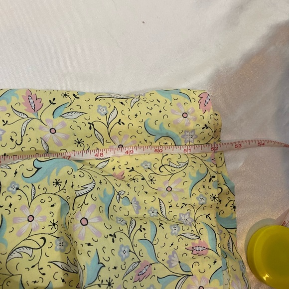 Patty O Neil Vintage dress yellow floral 12 - Picture 13 of 15